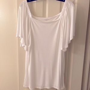 Sale Item Loft White Blouse Brand New sz Large